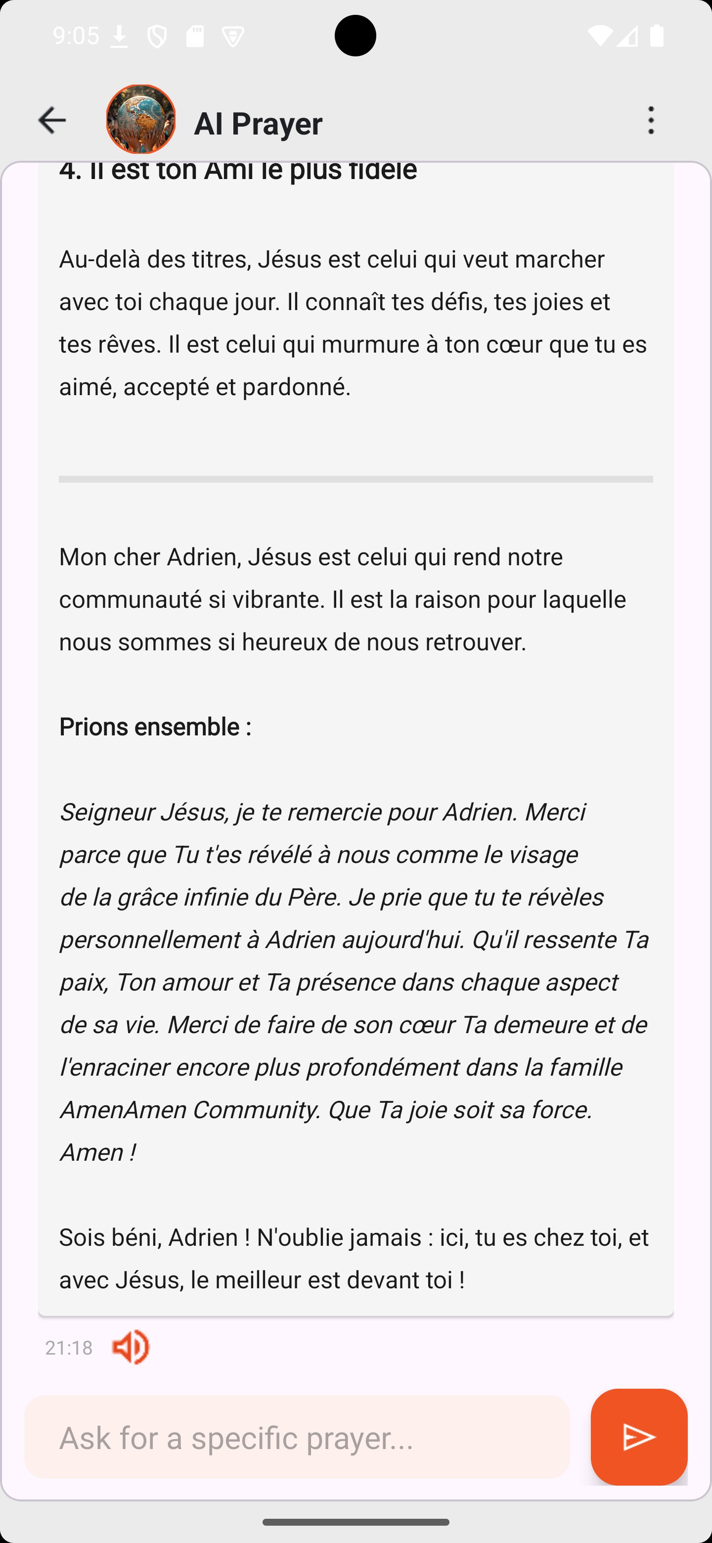 AI Prayer