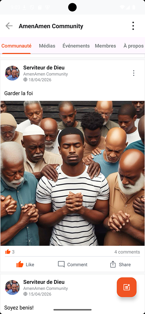 Communauté feed